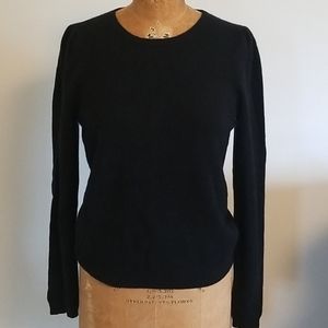 Only Mine black cashmere sweater